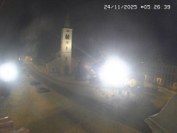 Náměstí, koste sv. Markéty