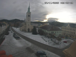 Náměstí, koste sv. Markéty