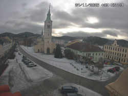 Náměstí, koste sv. Markéty