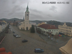 Náměstí, koste sv. Markéty