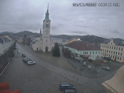 Náměstí, koste sv. Markéty