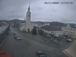 Náměstí, koste sv. Markéty