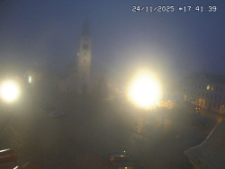 Náměstí, koste sv. Markéty