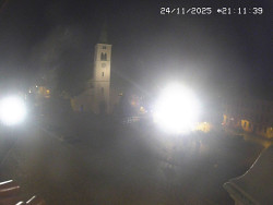 Náměstí, koste sv. Markéty