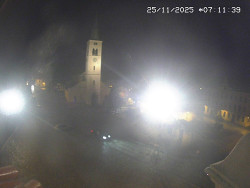 Náměstí, koste sv. Markéty