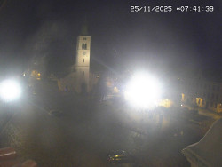 Náměstí, koste sv. Markéty