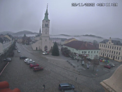 Náměstí, koste sv. Markéty