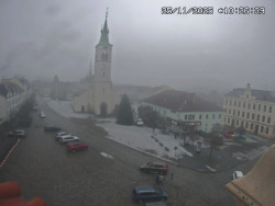 Náměstí, koste sv. Markéty