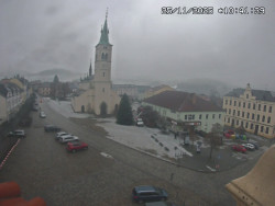 Náměstí, koste sv. Markéty