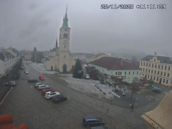 Náměstí, koste sv. Markéty