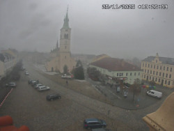 Náměstí, koste sv. Markéty