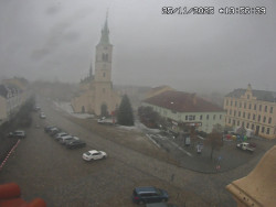 Náměstí, koste sv. Markéty