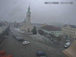 Náměstí, koste sv. Markéty