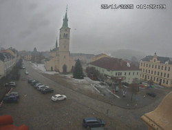 Náměstí, koste sv. Markéty