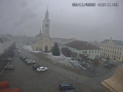 Náměstí, koste sv. Markéty