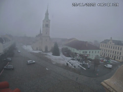 Náměstí, koste sv. Markéty