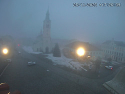 Náměstí, koste sv. Markéty