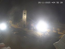 Náměstí, koste sv. Markéty