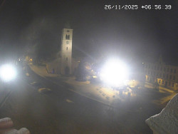 Náměstí, koste sv. Markéty