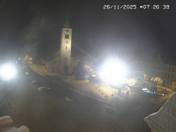 Náměstí, koste sv. Markéty