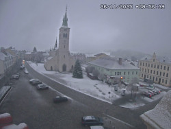 Náměstí, koste sv. Markéty