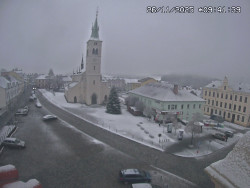 Náměstí, koste sv. Markéty