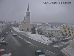 Náměstí, koste sv. Markéty