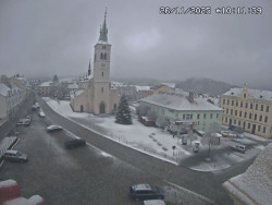 Náměstí, koste sv. Markéty