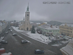 Náměstí, koste sv. Markéty