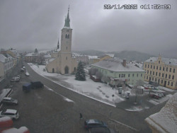 Náměstí, koste sv. Markéty