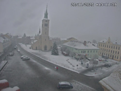 Náměstí, koste sv. Markéty