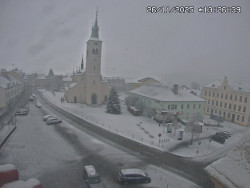 Náměstí, koste sv. Markéty