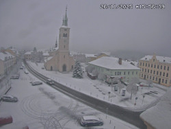 Náměstí, koste sv. Markéty