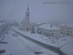 Náměstí, koste sv. Markéty