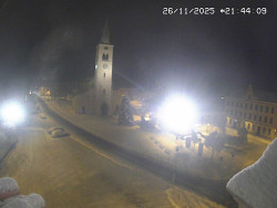 Náměstí, koste sv. Markéty