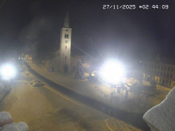 Náměstí, koste sv. Markéty