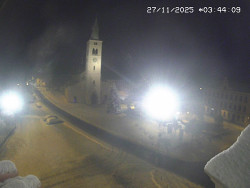 Náměstí, koste sv. Markéty