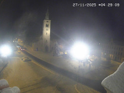 Náměstí, koste sv. Markéty