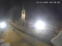 Náměstí, koste sv. Markéty