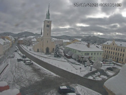 Náměstí, koste sv. Markéty