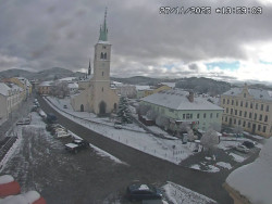 Náměstí, koste sv. Markéty