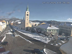 Náměstí, koste sv. Markéty