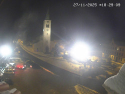 Náměstí, koste sv. Markéty