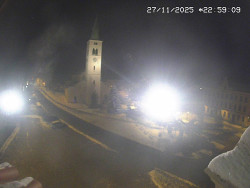 Náměstí, koste sv. Markéty