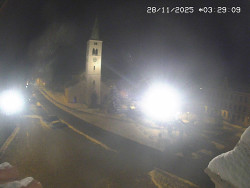 Náměstí, koste sv. Markéty