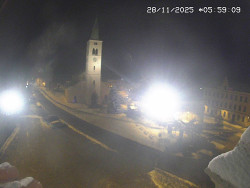 Náměstí, koste sv. Markéty