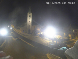 Náměstí, koste sv. Markéty