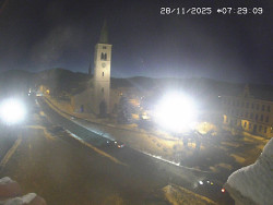 Náměstí, koste sv. Markéty