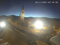 Náměstí, koste sv. Markéty