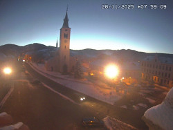 Náměstí, koste sv. Markéty